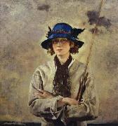 Sir William Orpen The Angler France oil painting artist